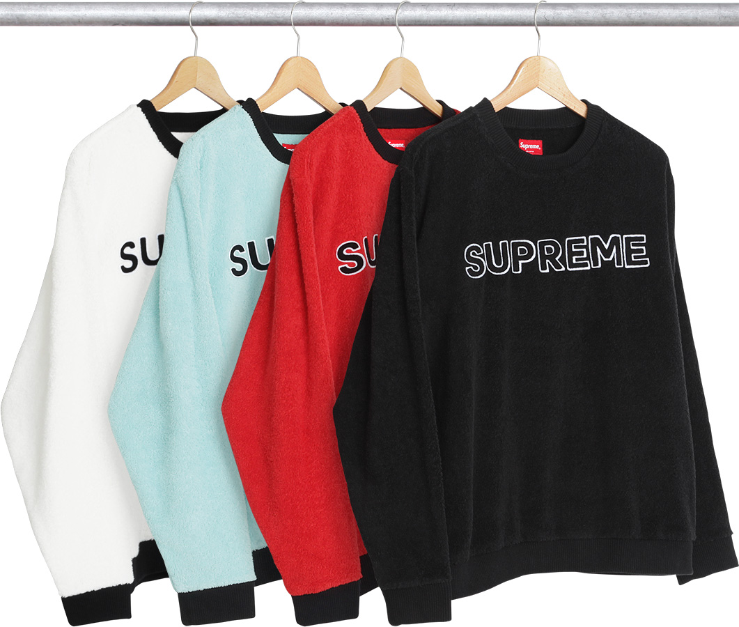 Terry Crewneck - spring summer 2017 - Supreme