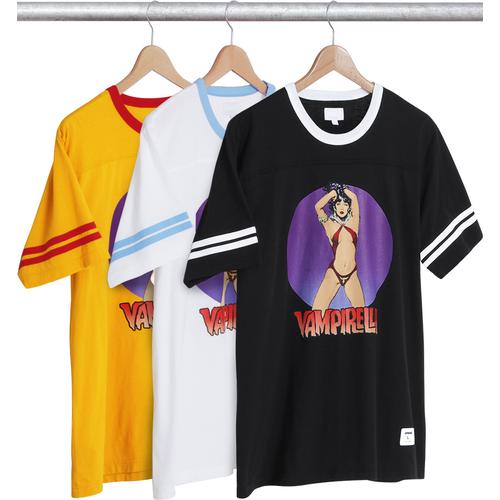 Supreme Vampirella S S Football Top releasing on Week 13 for spring summer 2017