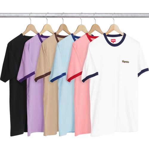 Supreme Ringer Tee for spring summer 17 season