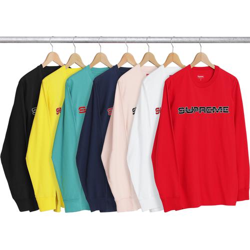 Supreme Reflective L S Tee for spring summer 17 season