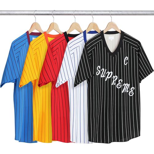 Supreme A.D. Baseball Jersey released during spring summer 17 season