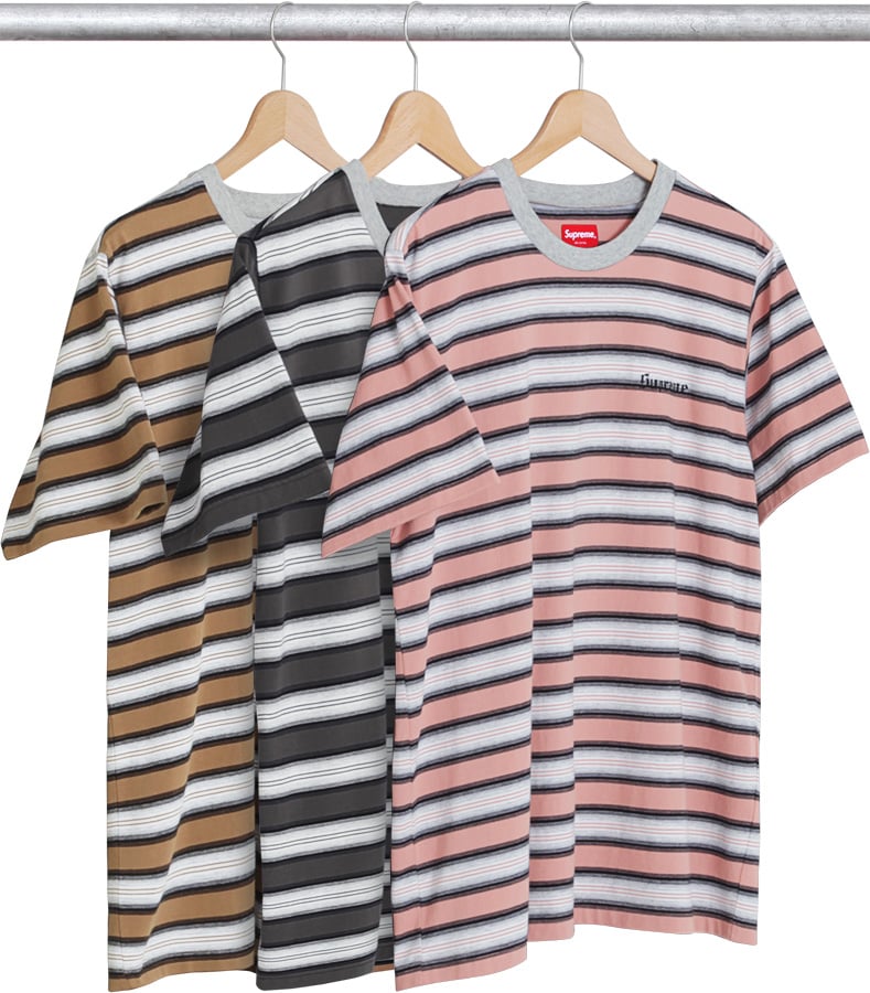 Shadow Stripe Tee - spring summer 2017 - Supreme