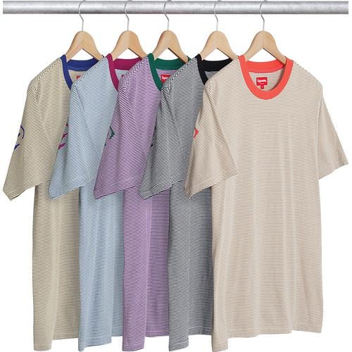 Supreme Micro Stripe Tee releasing on Week 1 for spring summer 2017