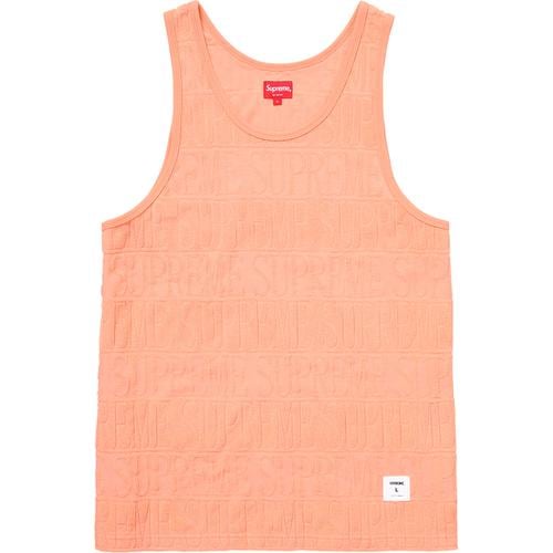 Details on Logo Stripe Terry Tank Top None from spring summer 2017 (Price is $78)