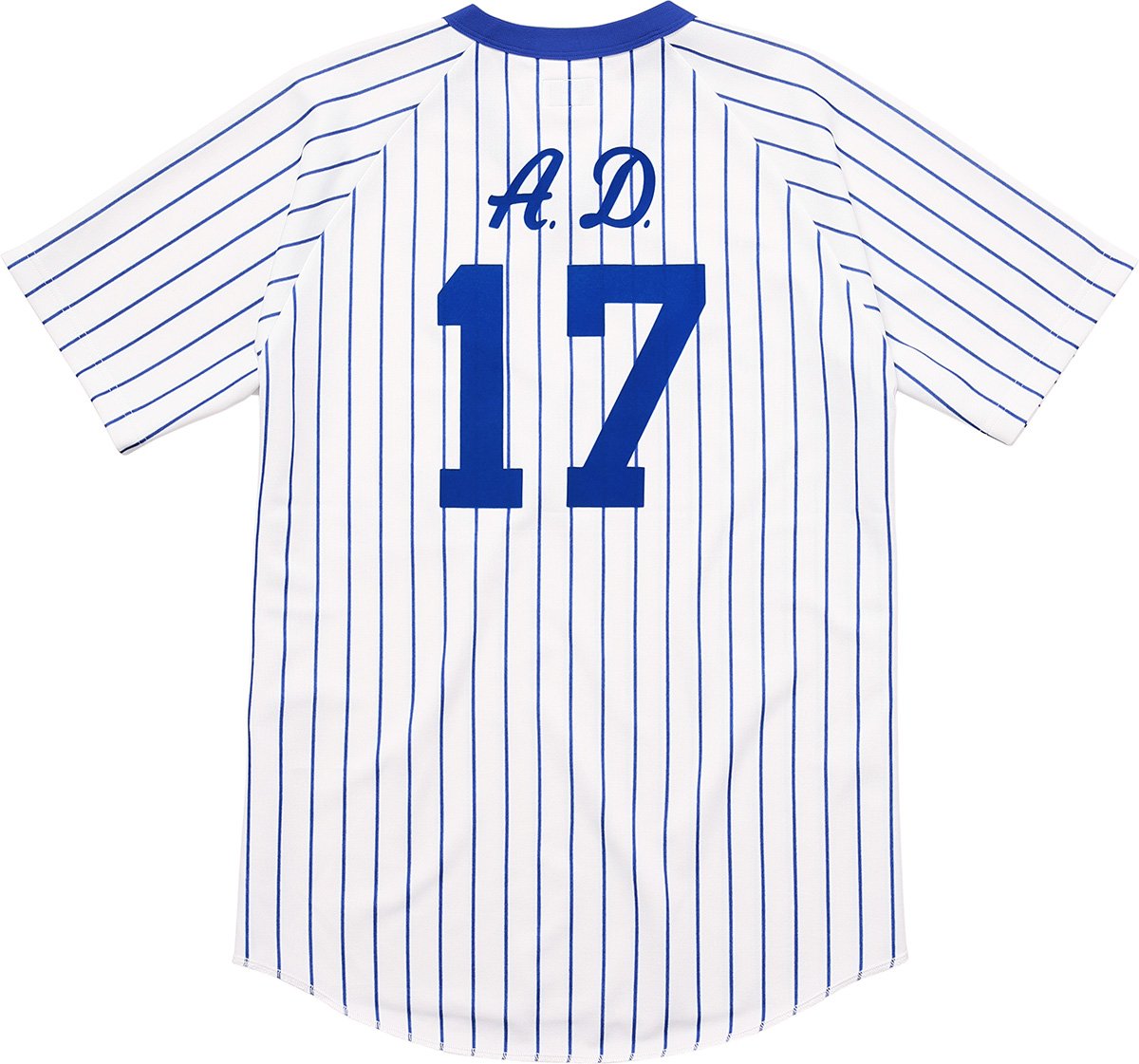 supreme yankees baseball jersey