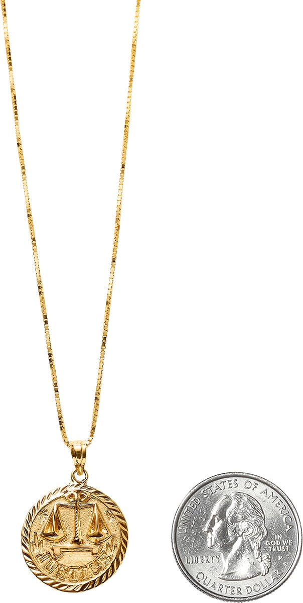Supreme - Justice Gold Pendant 2018SS - ネックレス
