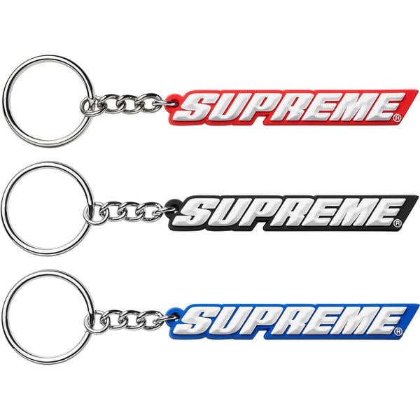 Supreme Bevel Logo Keychain releasing on Week 0 for spring summer 2018