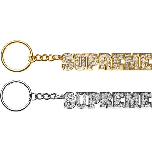 Details on Block Logo Keychain from spring summer
                                            2018 (Price is $24)
