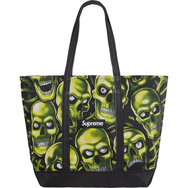 Supreme Skull Pile Denim Tote releasing on Week 19 for spring summer 2018