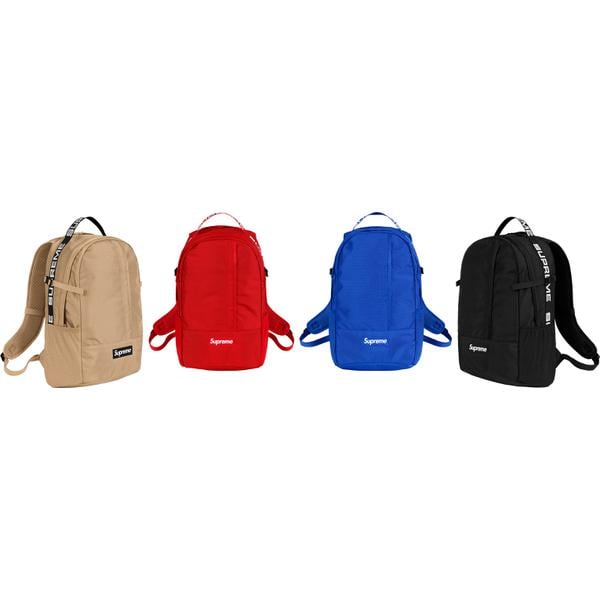 Supreme Backpack releasing on Week 1 for spring summer 2018