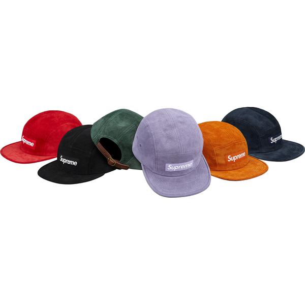 Details on Suede Camp Cap from spring summer 2018 (Price is $68)