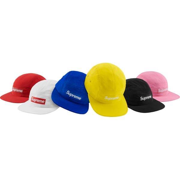 Supreme Raised Logo Patch Camp Cap releasing on Week 19 for spring summer 18