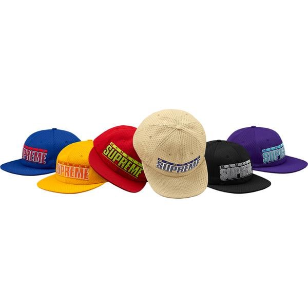 Supreme Zig Zag 6-Panel released during spring summer 18 season