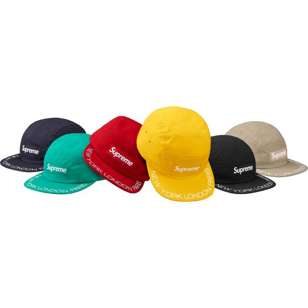 Supreme Visor Print Camp Cap releasing on Week 3 for spring summer 2018