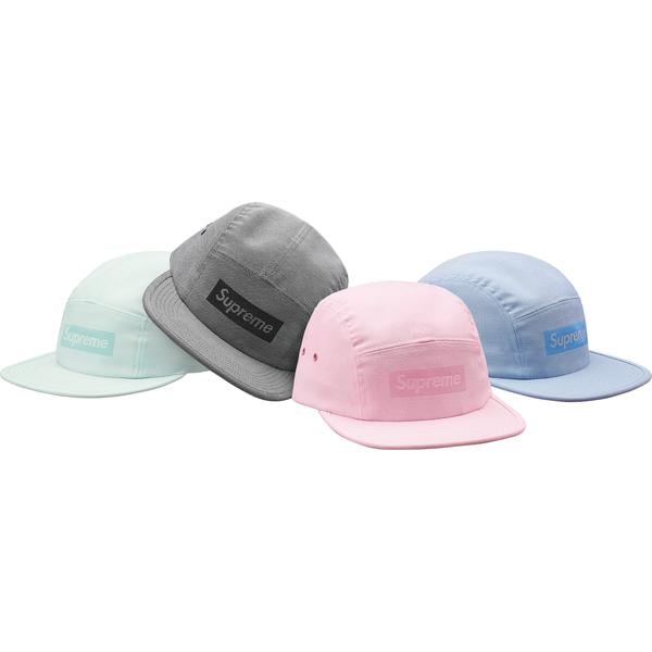 Details on Jacquard Box Logo Camp Cap from spring summer 2018 (Price is $54)