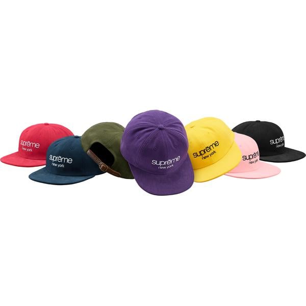 Supreme Classic Logo 6-Panel for spring summer 18 season