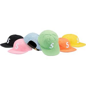 Washed Chambray S Logo 6-Panel - spring summer 2018 - Supreme