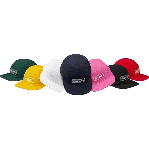 Details on Nylon Pique Camp Cap from spring summer
                                            2018 (Price is $48)