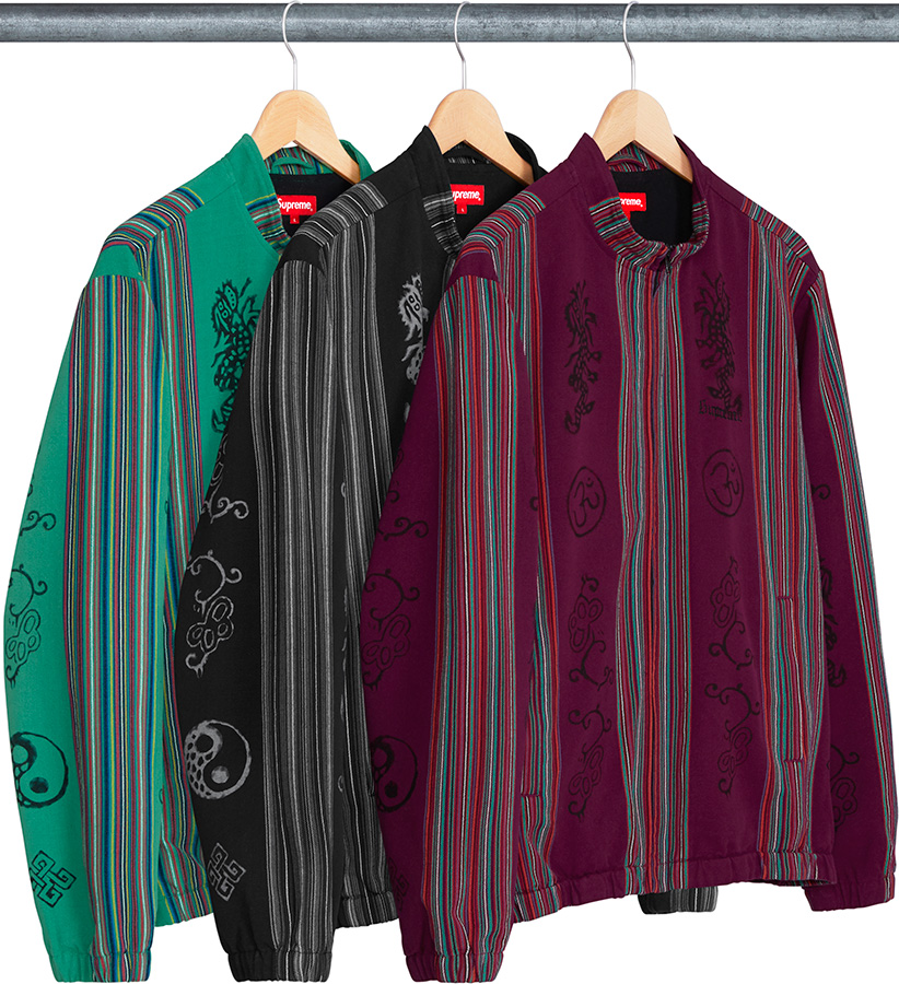 Woven Striped Batik Jacket - Supreme Community