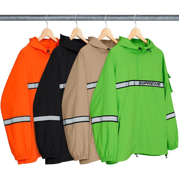 Details on Reflective Taping Hooded Pullover from spring summer
                                            2018 (Price is $158)