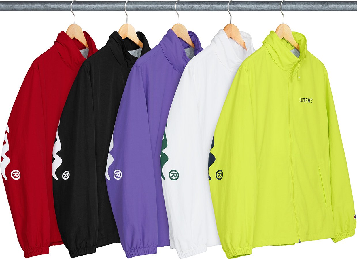 champion supreme track jacket