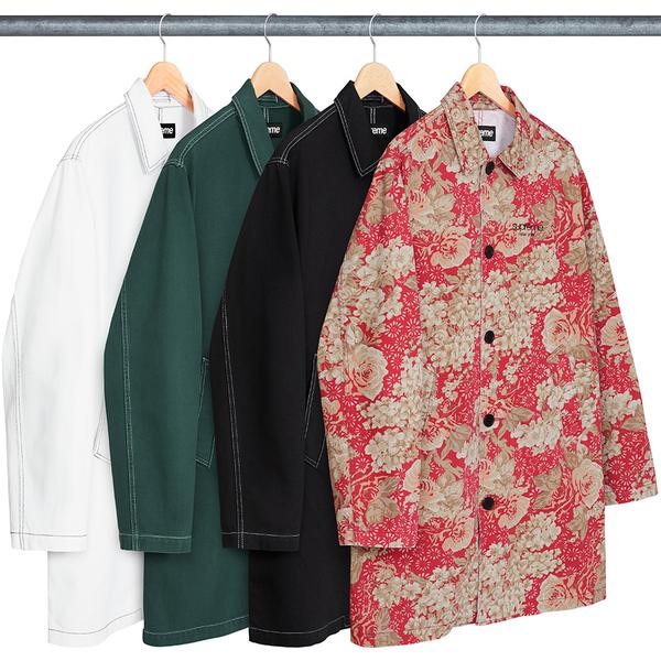 Supreme Washed Work Trench Coat releasing on Week 3 for spring summer 2018