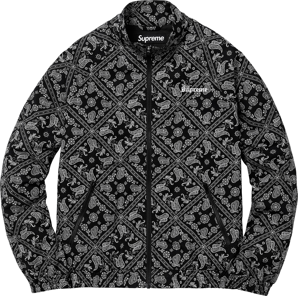 Bandana Track Jacket - spring summer 2018 - Supreme