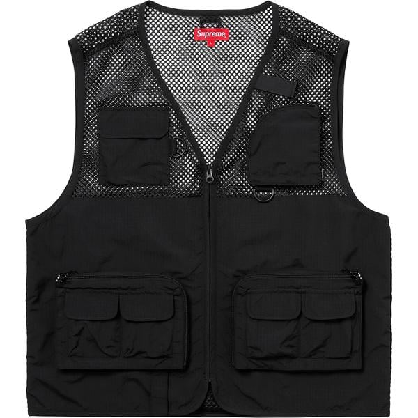 Details on Mesh Cargo Vest None from spring summer
                                                    2018 (Price is $158)