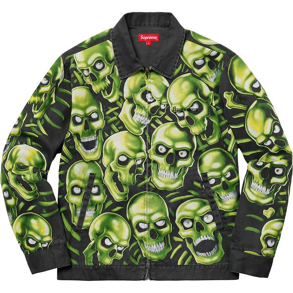 Supreme Skull Pile Work Jacket for spring summer 18 season