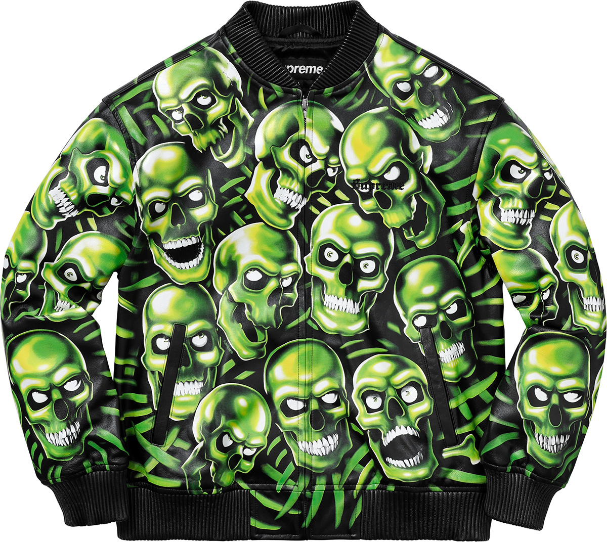 skull jacket supreme