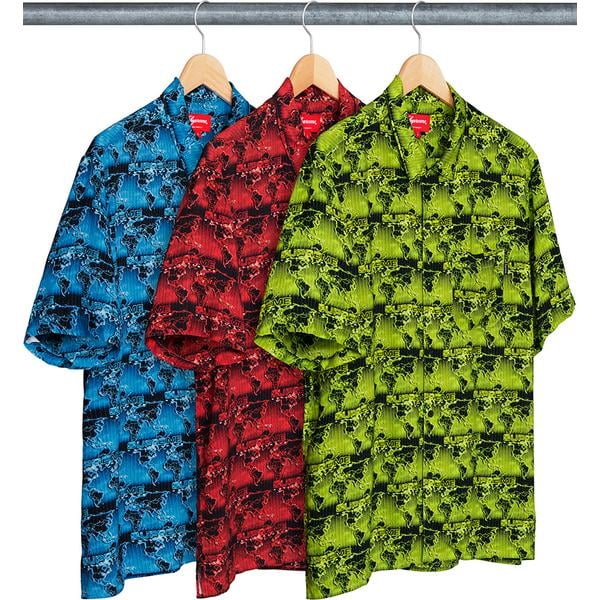 Supreme World Famous Rayon Shirt for spring summer 18 season