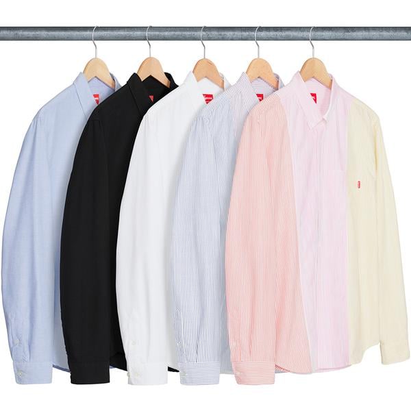 Supreme Oxford Shirt releasing on Week 0 for spring summer 2018