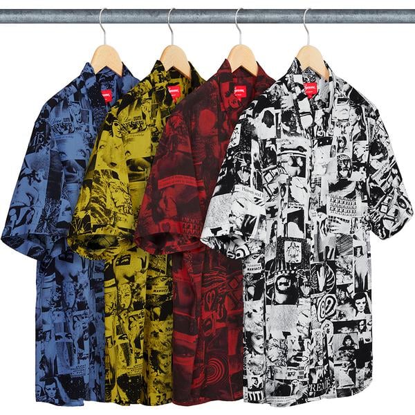 Details on Vibrations Rayon Shirt from spring summer 2018 (Price is $128)