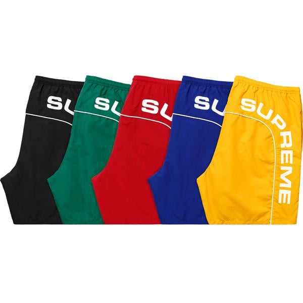 Supreme Arc Logo Water Short releasing on Week 13 for spring summer 2018