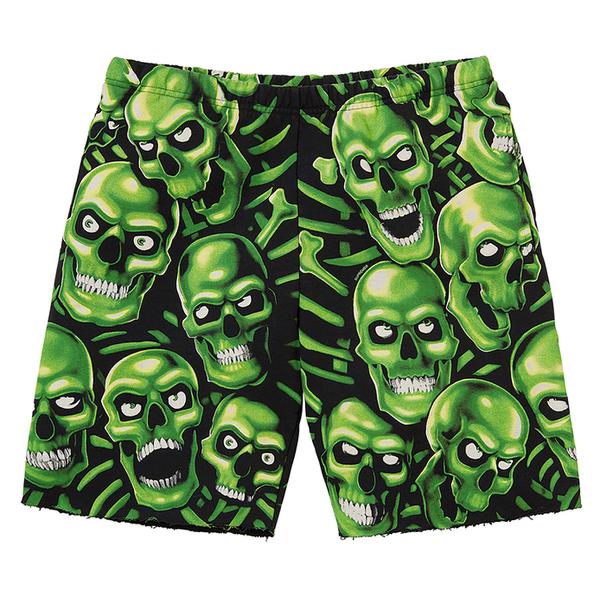 Supreme Skull Pile Sweatshort releasing on Week 1 for spring summer 2018