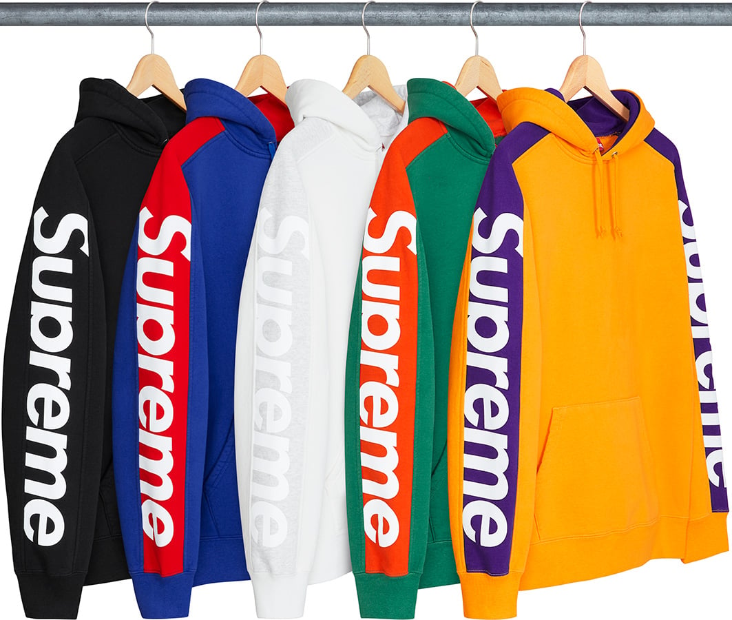 メンズ18ss Supreme Sideline Hooded Sweatshirt