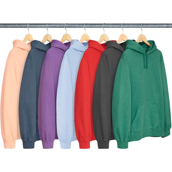 Details on Overdyed Hooded Sweatshirt from spring summer
                                            2018 (Price is $138)