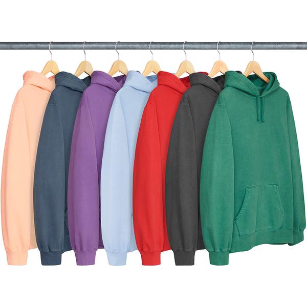 Supreme Overdyed Hooded Sweatshirt for spring summer 18 season