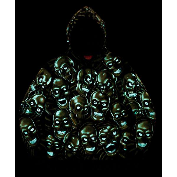 Supreme Skull Pile Hooded Sweartshirt releasing on Week 0 for spring summer 2018