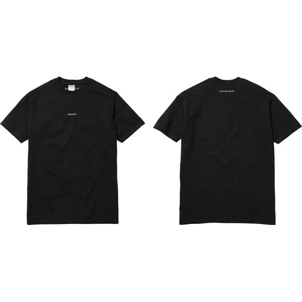 Supreme FTW Tee releasing on Week 0 for spring summer 2018