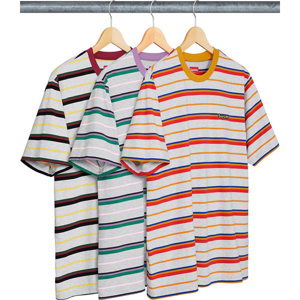 Supreme Heather Stripe Top for spring summer 18 season