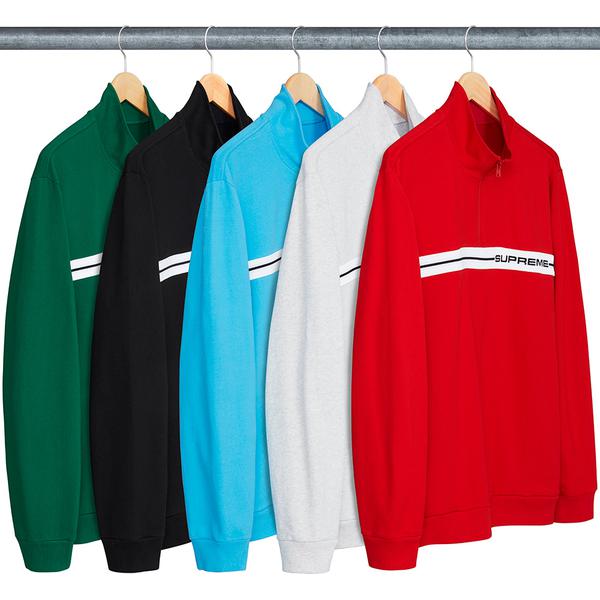 Supreme Half Zip Warm Up releasing on Week 14 for spring summer 2018