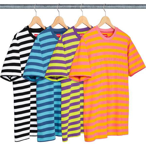 Supreme Bar Stripe Tee releasing on Week 4 for spring summer 2018