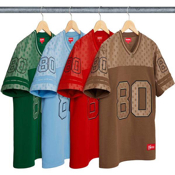 Supreme Monogram Football Jersey for spring summer 18 season