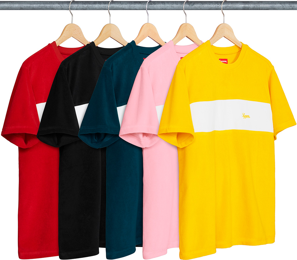 Chest Stripe Terry Top - spring summer 2018 - Supreme