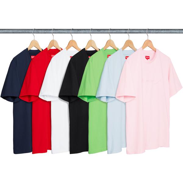 Supreme Tonal Embroidery Top for spring summer 18 season