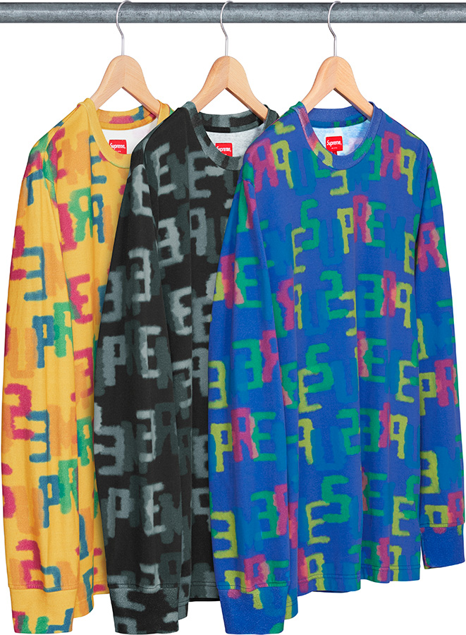 Letters L S Top - spring summer 2018 - Supreme