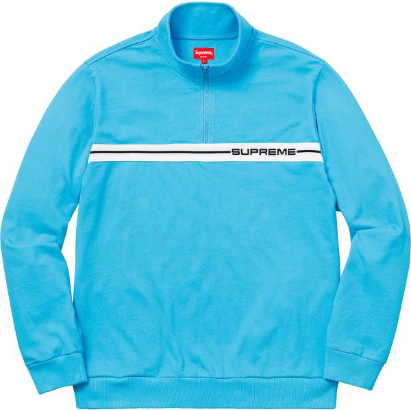 Details on Half Zip Warm Up None from spring summer 2018 (Price is $118)
