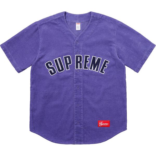 Details on Corduroy Baseball Jersey None from spring summer
                                                    2018 (Price is $138)