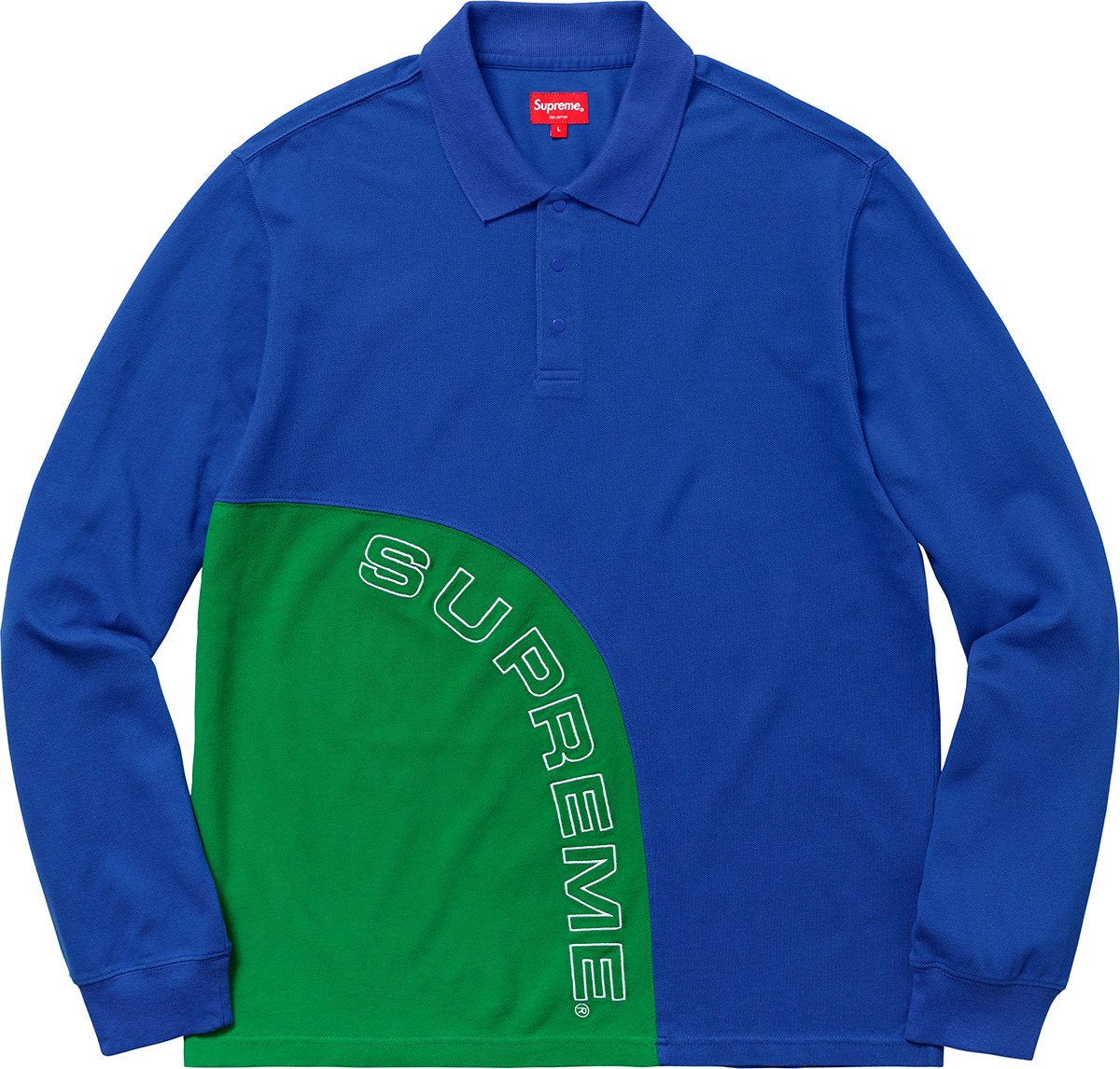 Corner Arc L S Polo - spring summer 2018 - Supreme